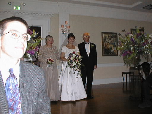 Theresa with her parents