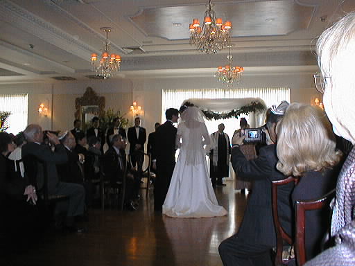 Andy takes Theresa's hand