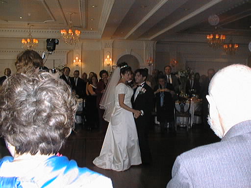 Their first dance