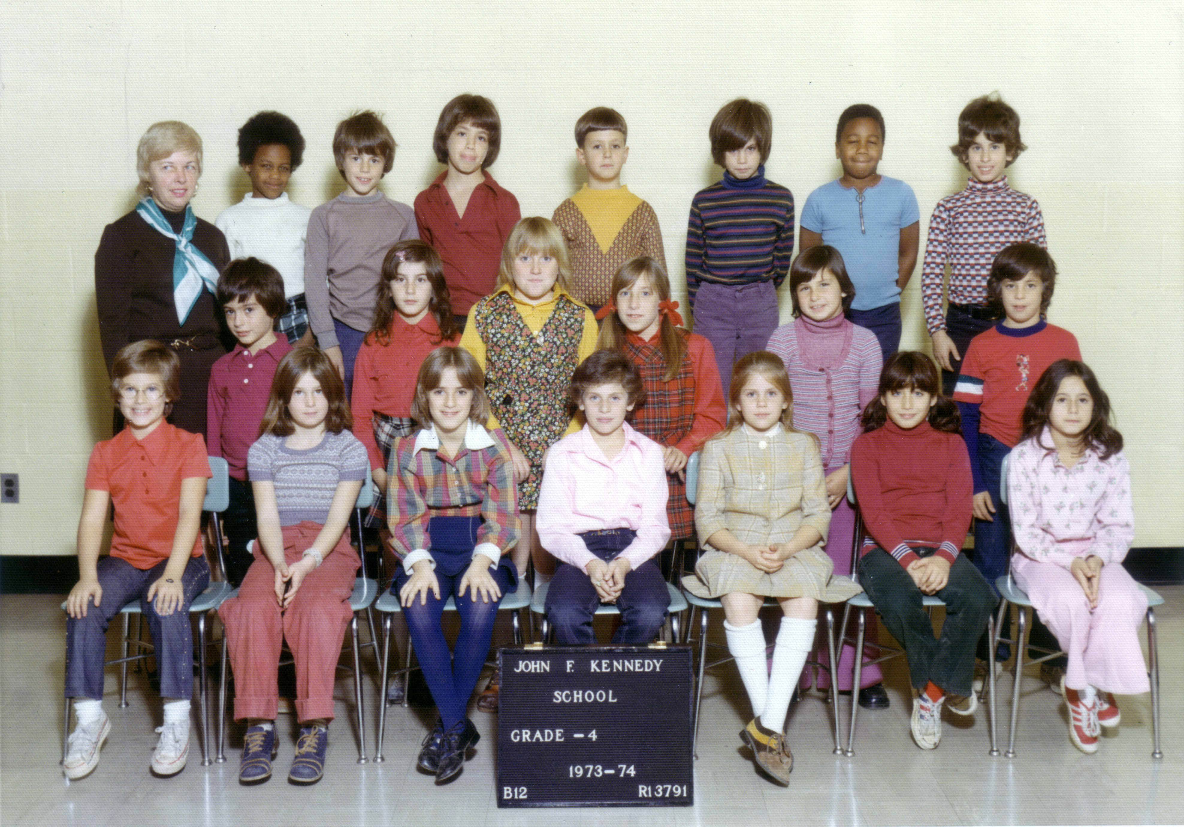Jfk school great neck ny 4th grade class miss daley 1973 74